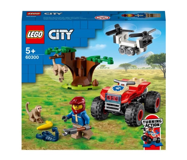 LEGO City 60300 Quad ratowników dzikich zwierząt - 1020012 - zdjęcie