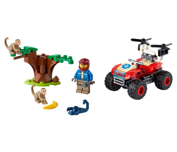 LEGO City 60300 Quad ratowników dzikich zwierząt - 1020012 - zdjęcie 8