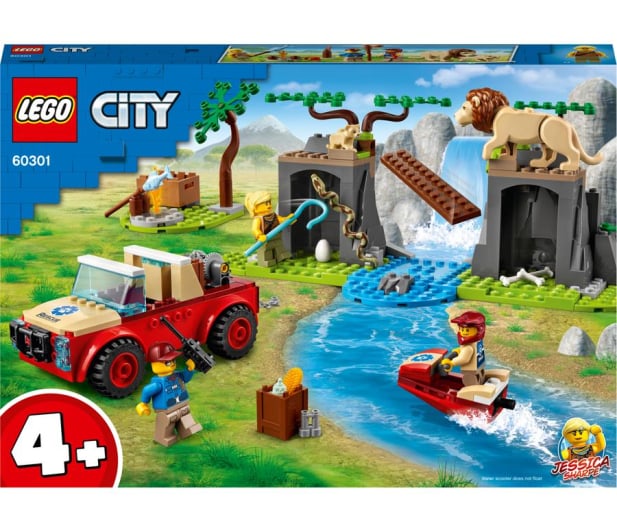 LEGO City 60301 Terenówka ratowników dzikich zwierząt - 1020013 - zdjęcie