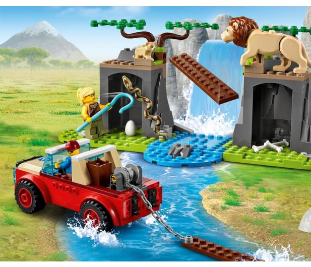 LEGO City 60301 Terenówka ratowników dzikich zwierząt - 1020013 - zdjęcie 5