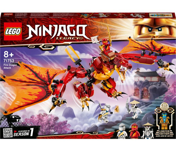 LEGO NINJAGO 71753 Atak smoka ognia - 1020021 - zdjęcie