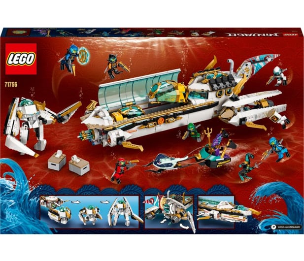 LEGO NINJAGO 71756 Pływająca Perła - 1020024 - zdjęcie 9