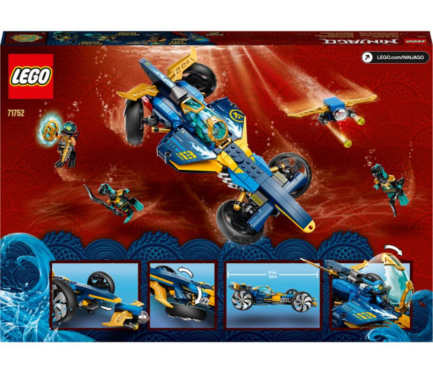 LEGO NINJAGO 71752 Podwodny śmigacz ninja - 1020020 - zdjęcie 9
