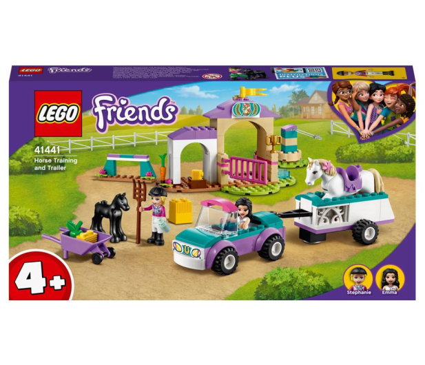 LEGO Friends 41441 Szkółka jeździecka i przyczepa - 1019966 - zdjęcie 1
