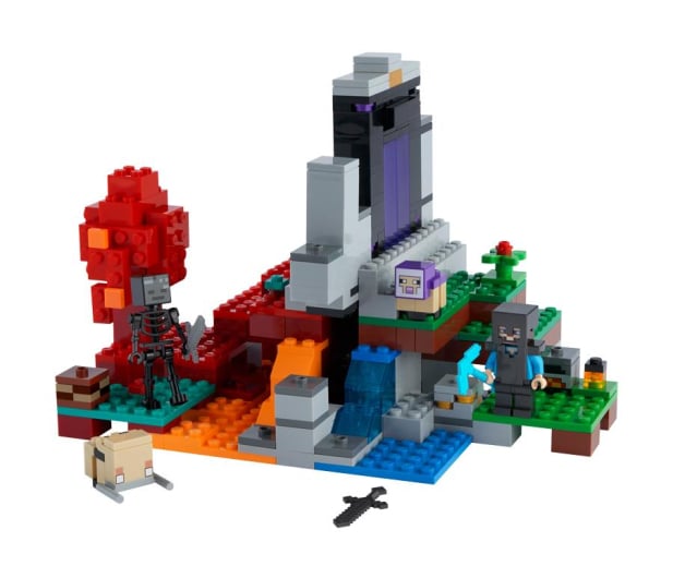 LEGO Minecraft 21172 Zniszczony portal - 1019956 - zdjęcie 7