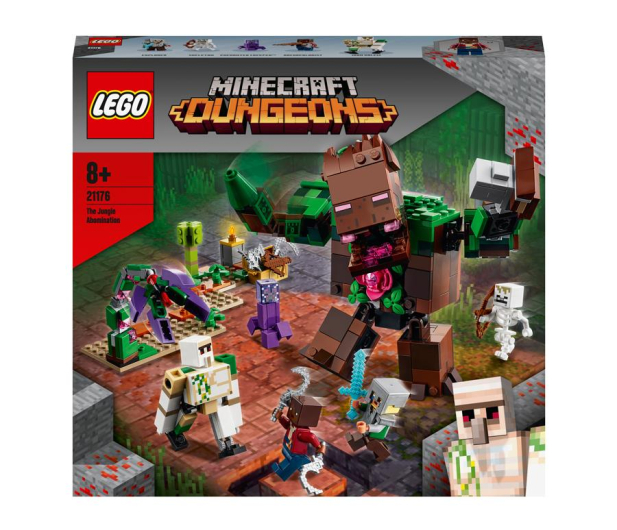 LEGO Minecraft 21176 Postrach Dżungli - 1019960 - zdjęcie