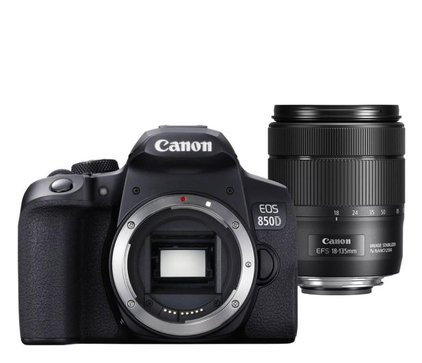 Canon EOS 850D + 18-135mm - 646523 - zdjęcie