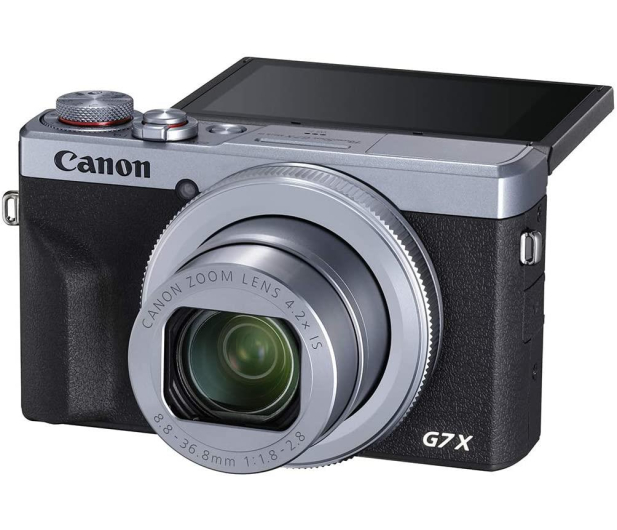Canon PowerShot G7X Mark III srebrny + akumulator - 1152495 - zdjęcie 6