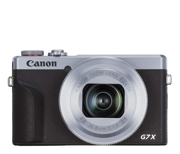Canon PowerShot G7X Mark III srebrny - 647076 - zdjęcie