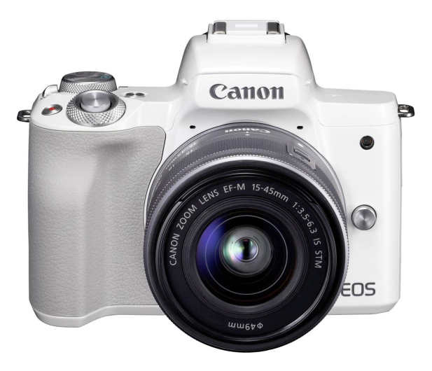 Canon EOS M50 biały + EF-M 15-45mm f/3.5-6.3 IS STM - 646538 - zdjęcie