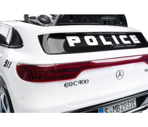 Toyz Mercedes Benz EQC Policja White - 1019006 - zdjęcie 9