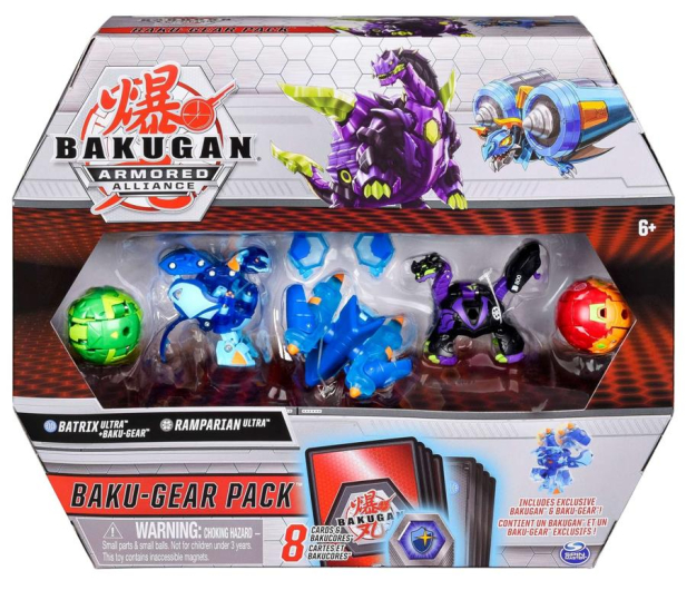 Spin Master Bakugan Baku- Gear Batrix i Ramparian - 1019027 - zdjęcie 5