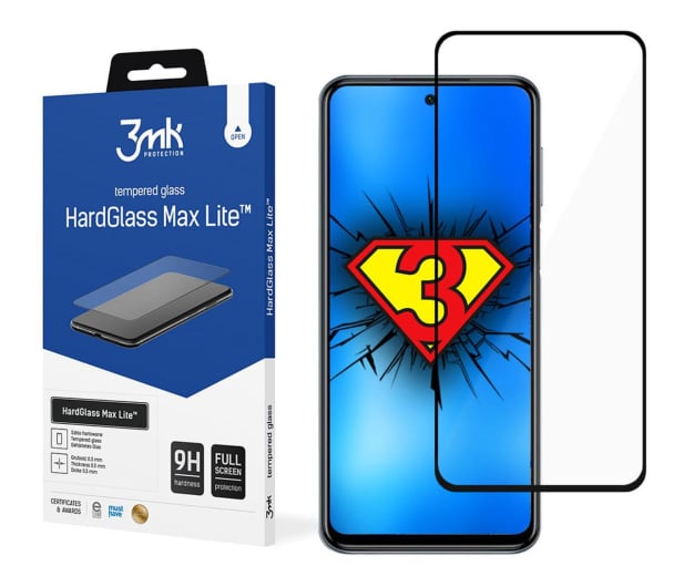 3mk HardGlass MAX Lite do Xiaomi Redmi Note 10s - 643907 - zdjęcie