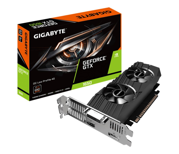 Gigabyte GeForce GTX 1650 OC Low Profile 4GB GDDR5 - 651690 - zdjęcie