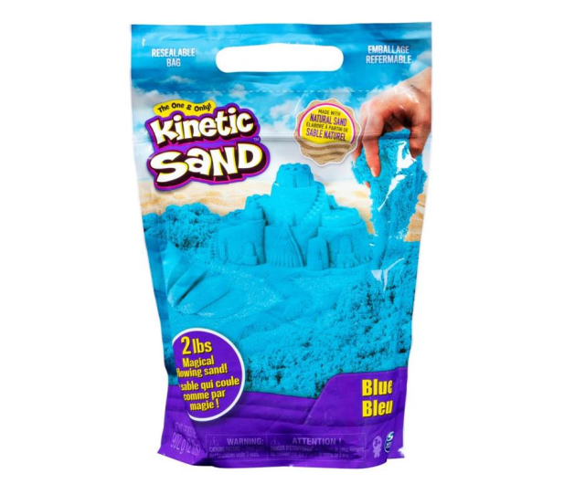 Spin Master Kinetic Sand Żywe Kolory Niebieski - 1019057 - zdjęcie