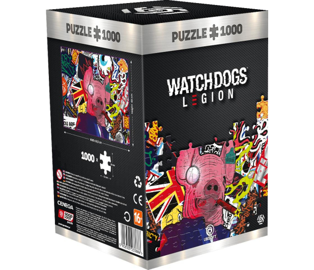 Good Loot Watch Dogs Legion: Pig Mask puzzles 1000 - 648535 - zdjęcie 2