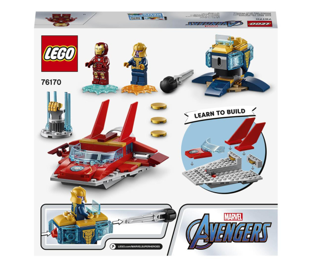 LEGO Marvel Avengers 76170 Iron Man kontra Thanos - 1015612 - zdjęcie 9