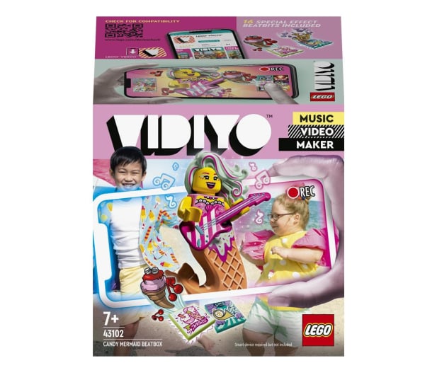 LEGO VIDIYO 43102 Candy Mermaid BeatBox - 1015685 - zdjęcie
