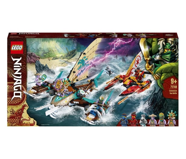 LEGO NINJAGO 71748 Morska bitwa katamaranów - 1015606 - zdjęcie