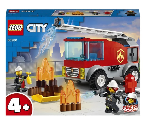 LEGO City 60280 Wóz strażacki z drabiną - 1013035 - zdjęcie 1