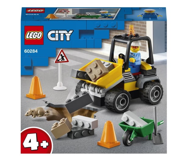 LEGO City 60284 Pojazd do robót drogowych - 1013028 - zdjęcie
