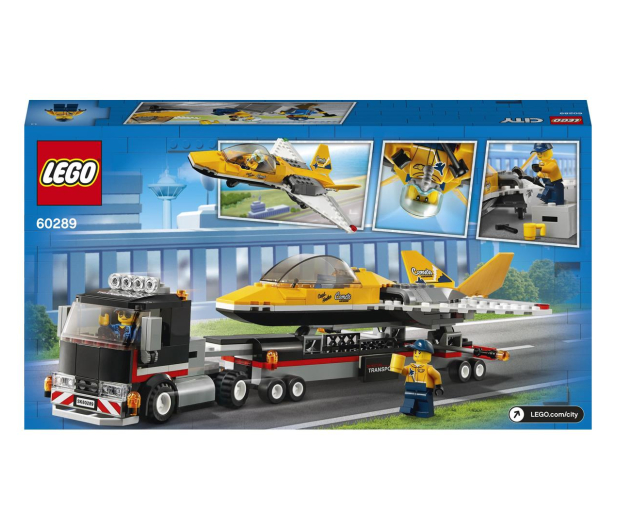 LEGO City 60289 Transporter odrzutowca pokazowego - 1012990 - zdjęcie 8