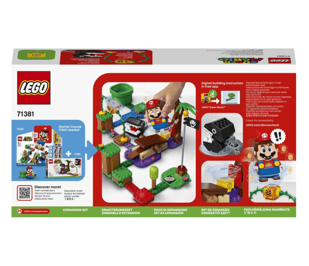 LEGO Super Mario 71381 Spotkanie z Chain Chompem w dżun - 1012981 - zdjęcie 7