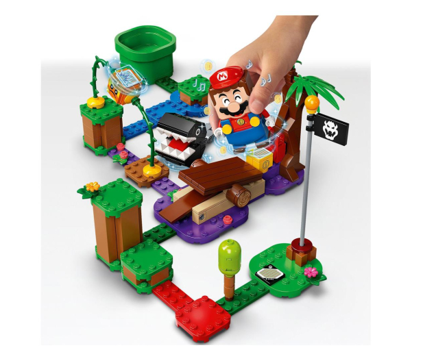 LEGO Super Mario 71381 Spotkanie z Chain Chompem w dżun - 1012981 - zdjęcie 5