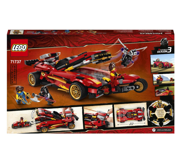 LEGO NINJAGO 71737 Ninjaścigacz X-1 - 1012830 - zdjęcie 8