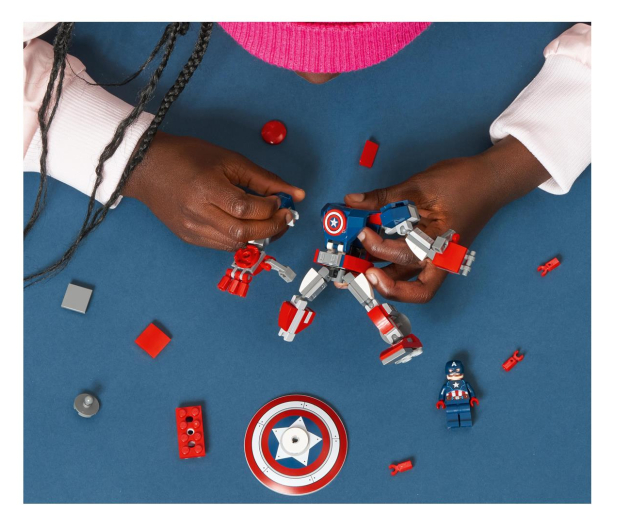 LEGO Marvel Avengers 76168 Opancerzony mech Kapitana - 1012837 - zdjęcie 2