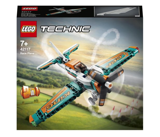 LEGO Technic 42117 Samolot wyścigowy - 1012731 - zdjęcie