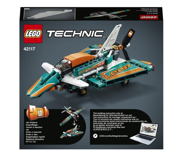 LEGO Technic 42117 Samolot wyścigowy - 1012731 - zdjęcie 12