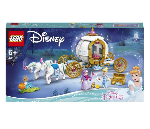 LEGO Disney Princess 43192 Powóz konny Kopciuszka - 1012962 - zdjęcie