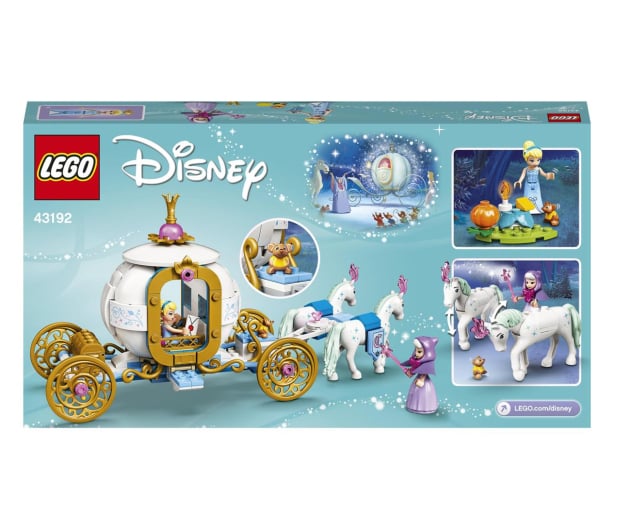LEGO Disney Princess 43192 Powóz konny Kopciuszka - 1012962 - zdjęcie 12
