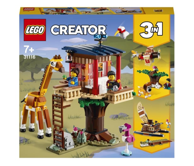 LEGO Creator 31116 Domek na drzewie na safari - 1015576 - zdjęcie 1