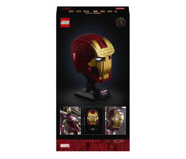 LEGO Marvel Avengers 76165 Hełm Iron Mana - 1007513 - zdjęcie 6