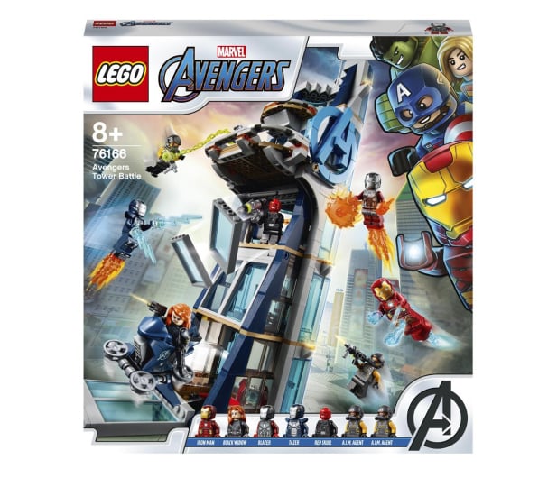 LEGO Marvel Avengers 76166 Walka o Wieżę Avengersów - 1007528 - zdjęcie 1