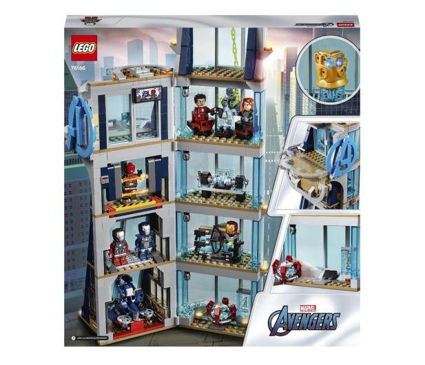 LEGO Marvel Avengers 76166 Walka o Wieżę Avengersów - 1007528 - zdjęcie 6