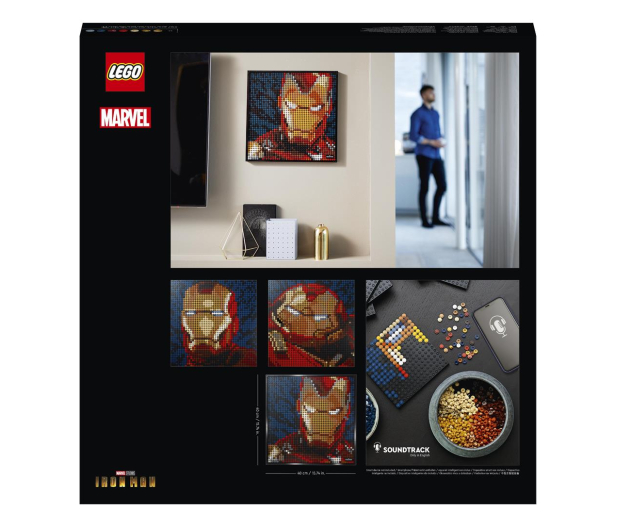 LEGO Art 31199 Iron Man z wytwórni Marvel Studios - 1008631 - zdjęcie 7