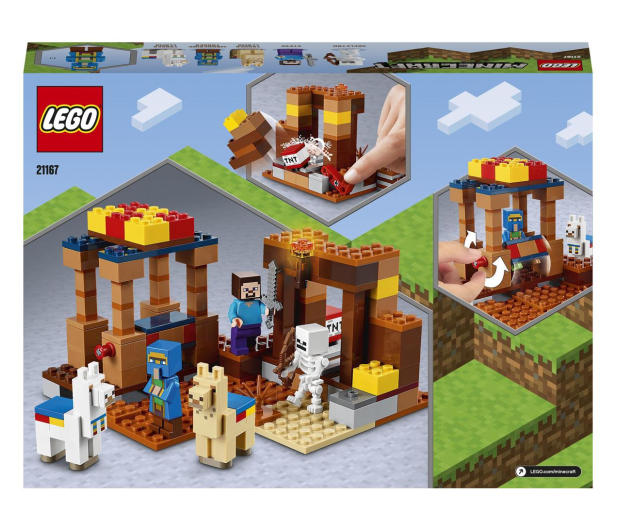 LEGO Minecraft 21167 Punkt handlowy - 1010445 - zdjęcie 13