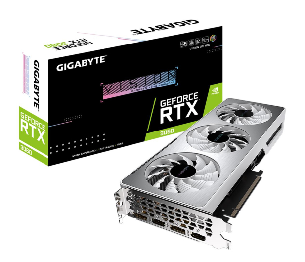 Gigabyte GeForce RTX 3060 VISION OC LHR 12GB GDDR6 - 661708 - zdjęcie