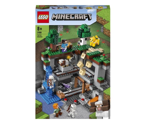 LEGO Minecraft 21169 Pierwsza przygoda - 1015573 - zdjęcie