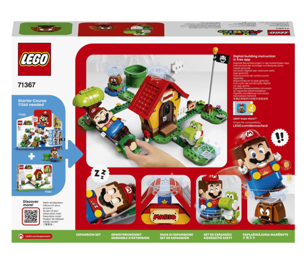 LEGO LEGO Super Mario 71367 Zestaw rozszerzający YOSHI - 574275 - zdjęcie 10