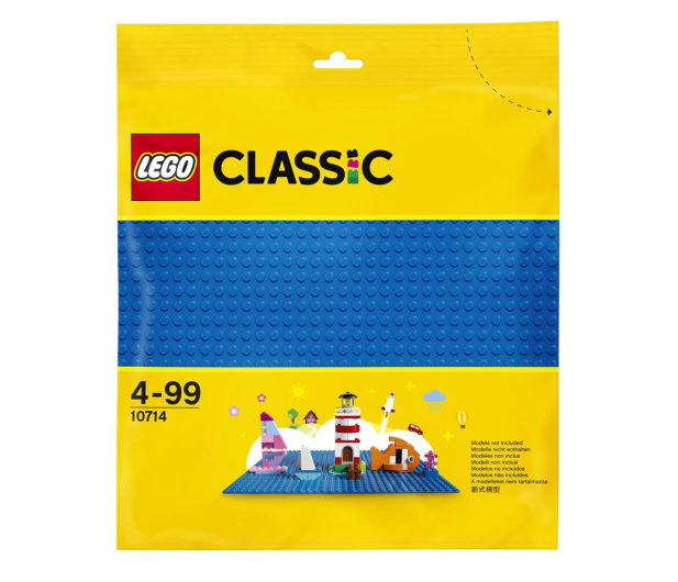 LEGO Classic 10714 Niebieska płytka konstrukcyjna - 394066 - zdjęcie