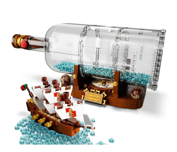 LEGO IDEAS 92177 Statek w butelce - 1011607 - zdjęcie 6