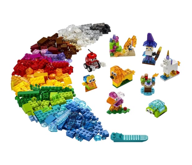 LEGO Classic 11013 Kreatywne przezroczyste klocki - 1012701 - zdjęcie 11
