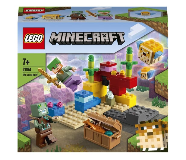 LEGO Minecraft 21164 Rafa koralowa - 1012702 - zdjęcie