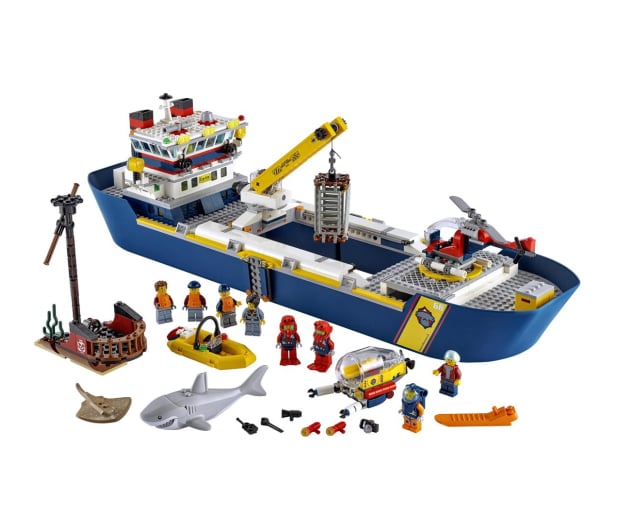 LEGO City 60266 Statek badaczy oceanu - 562790 - zdjęcie 6