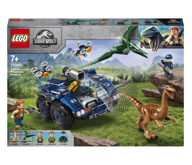 LEGO Jurassic World 75940 Gallimim i pteranodon: uciecz - 562888 - zdjęcie