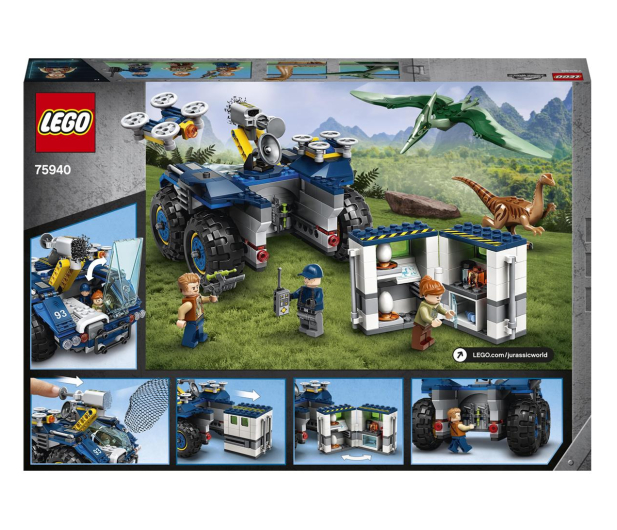 LEGO Jurassic World 75940 Gallimim i pteranodon: uciecz - 562888 - zdjęcie 7